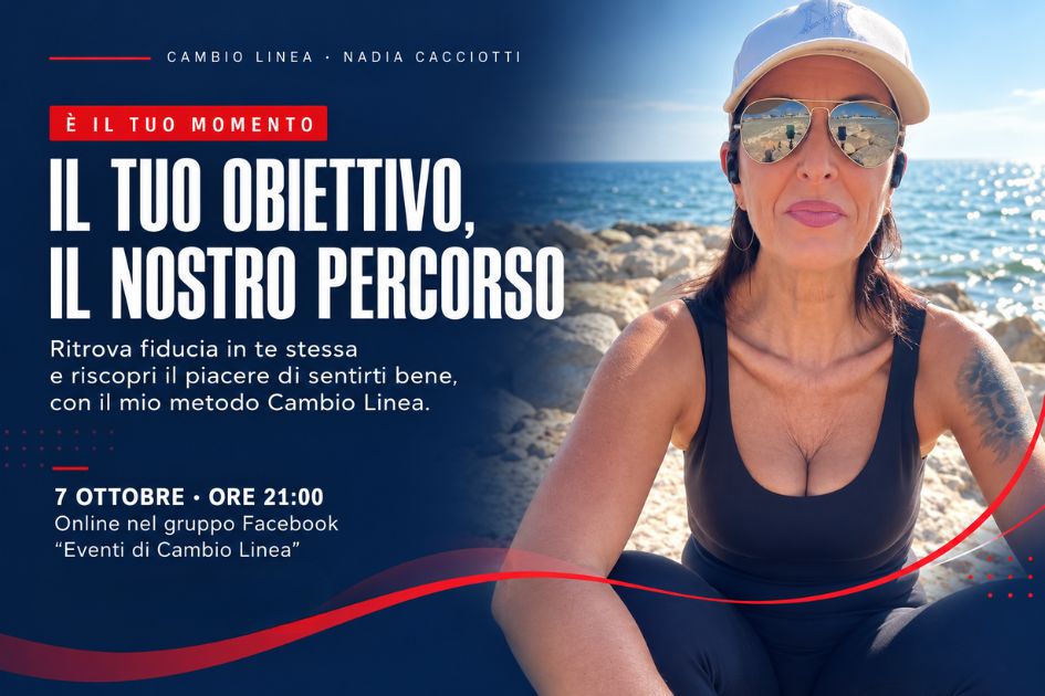 Nadia Cacciotti - Il tuo obiettivo, il nostro percorso